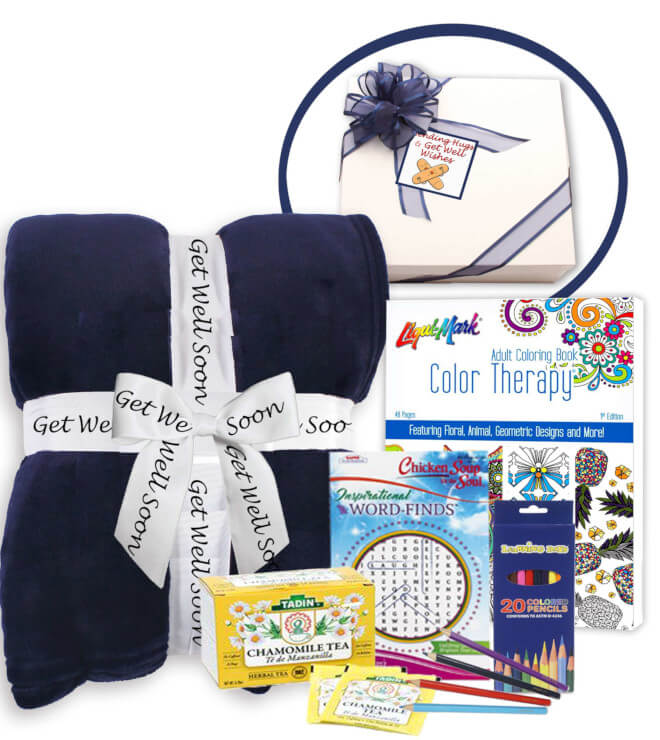 Get Well Soon Gift Set of Thoughtfulness & Comfort…