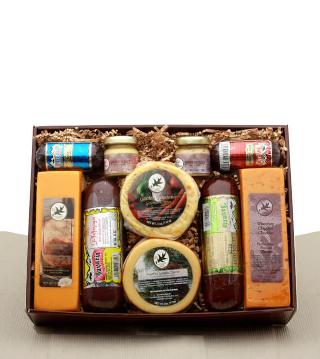 Deluxe Meat & Cheese Assortment Gift Set