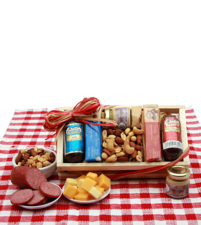 Signature Sampler Meat & Cheese Snack Set