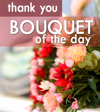 Thank You Artisan Bouquet of the Day