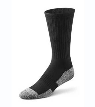 Dr. Comfort Diabetic Socks Crew Black