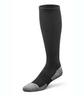 Dr. Comfort Diabetic Socks Over-the-Calf Black