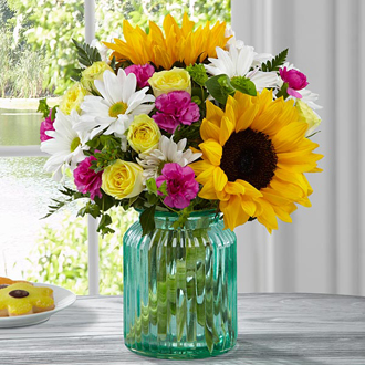 Get Well Sunlit Meadows Bouquet