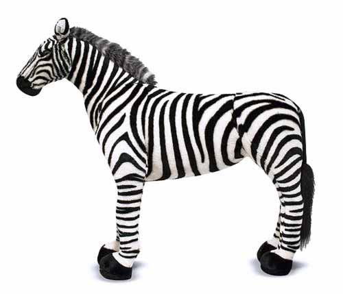 Zebra Giant Stuffed Animal