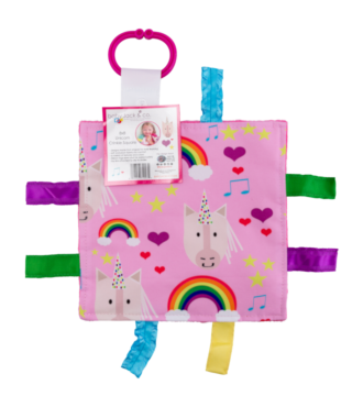 Unicorn Learning Lovey 8 inch x 8 inch