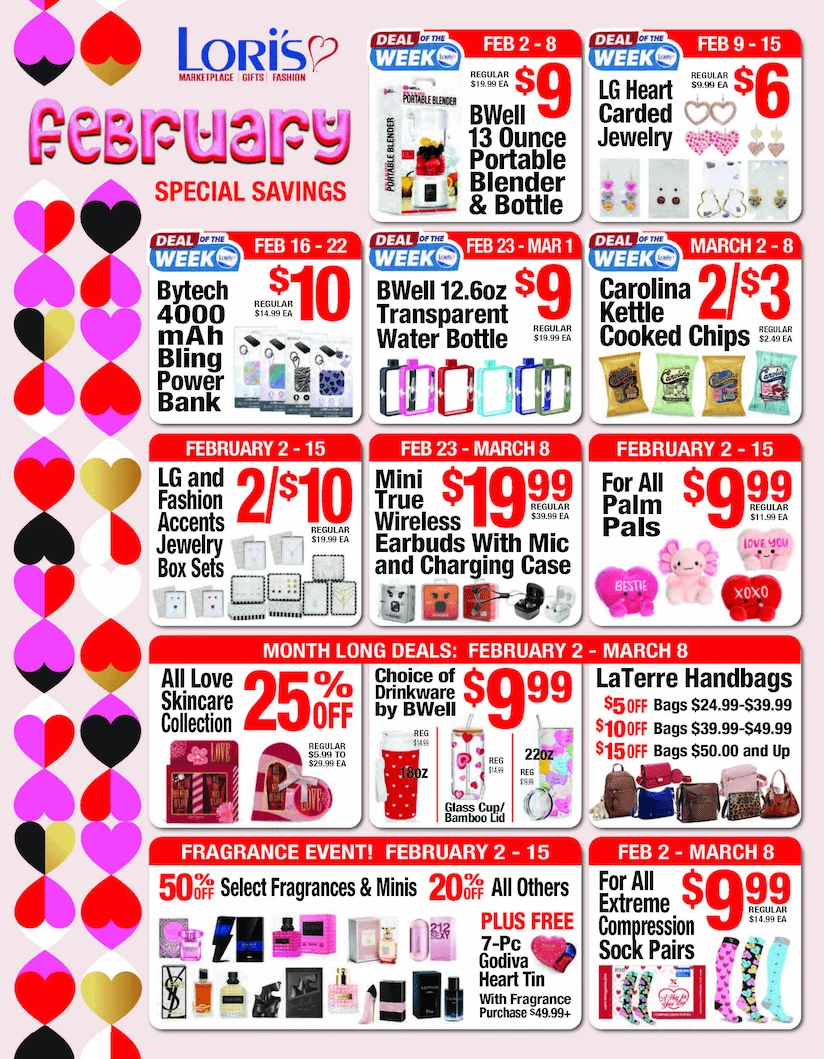 February 2026 In Store Deals