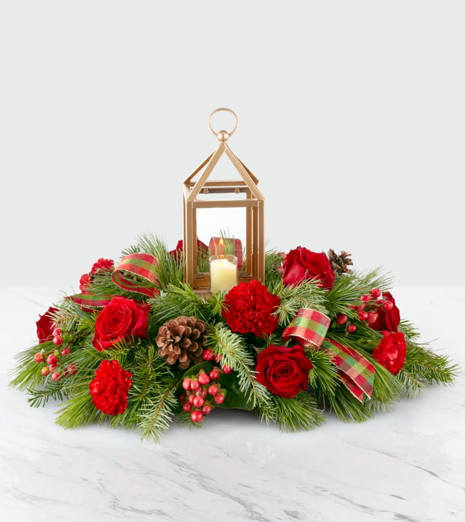 I'll Be Home for Christmas Centerpiece