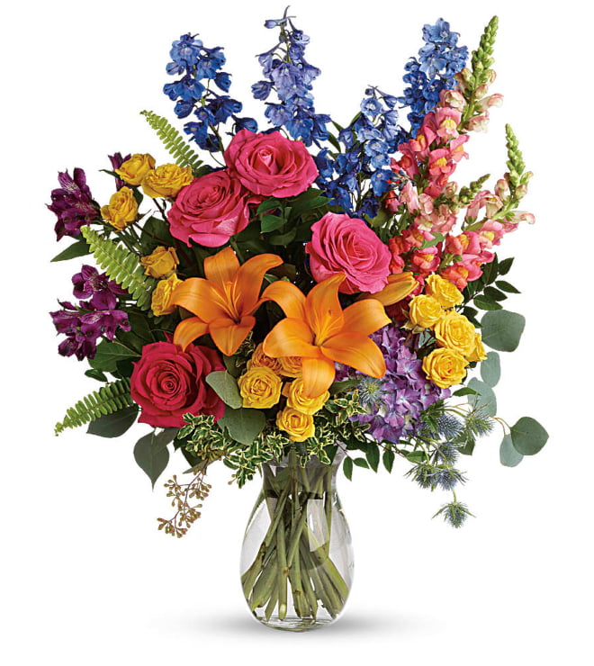 Colors Of The Rainbow Bouquet