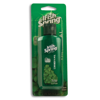 Body Wash Irish Springs 2.5oz