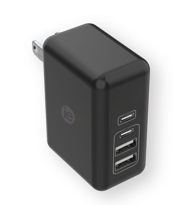 Iessentials 35W PD & USB 4 Port Wall Charger (2C+2A)