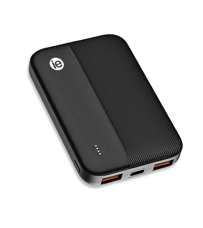 Iessentials 5000mAh Power Bank Black