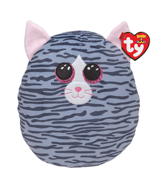 KIKI - cat gray squish 10in.