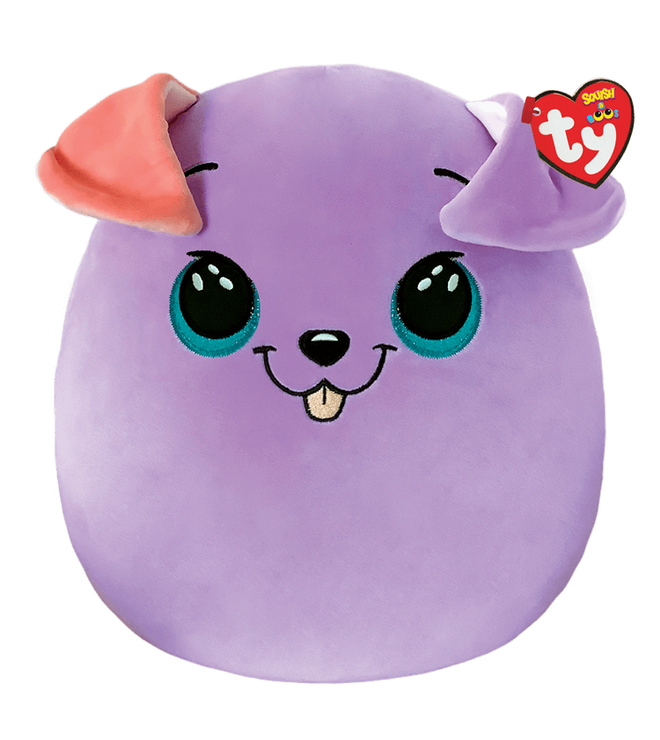 BITSY - dog purple squish 14in.