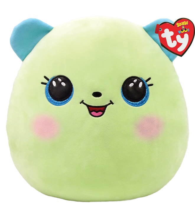 CLOVER - bear green squish 14in.