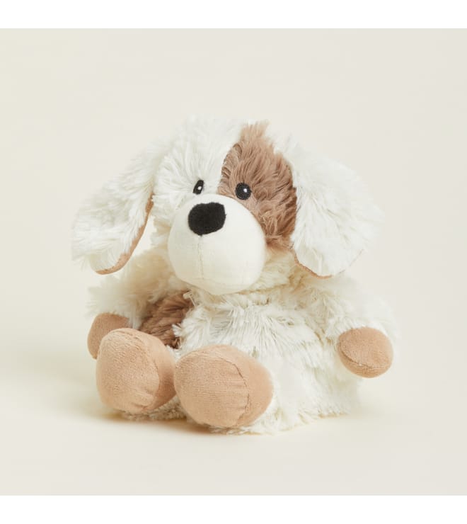 Warmies Jr Puppy - Light Beige