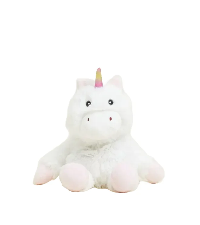 White Unicorn Jr Warmies