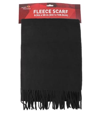 Mens Scarf Black Only