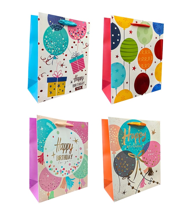 Happy Birthday Gift Bags Assorted Sizes