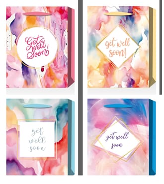 Get Well Soon Gift Bags Assorted Sizes
