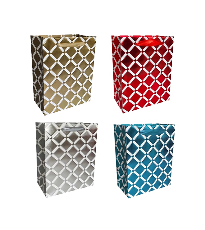 Color Grid Medium Gift Bag