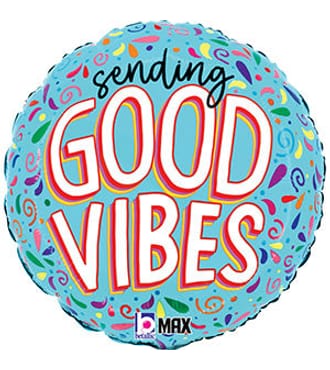 Betallic Sending Good Vibes Helium Balloon 18inch 