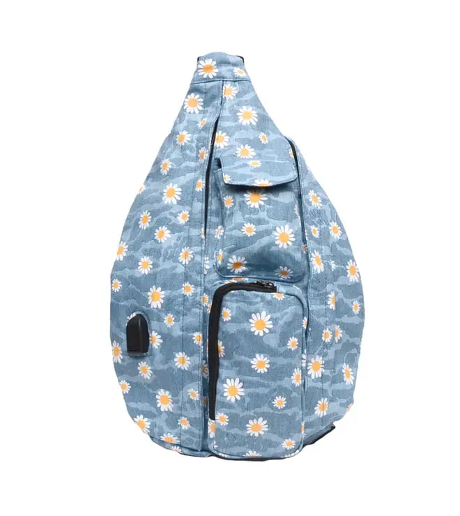 Rucksack Blue Daisy