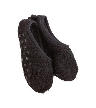 Black Footsie w Grippers