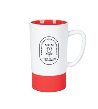 Mom - Silicone Red Bottom 16oz Mug