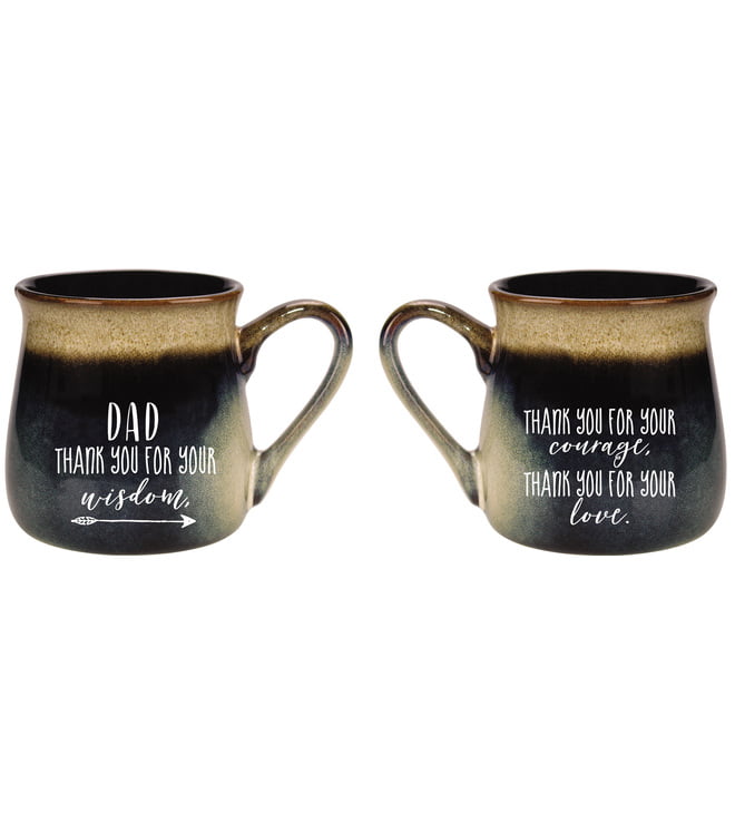 Thank You Dad 16oz Reactive Glaze Mug