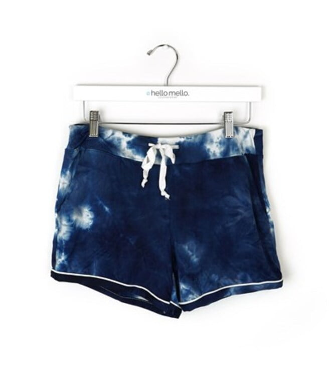 Hello Mello  Dyes The Limit Lounge Shorts Navy  M/L