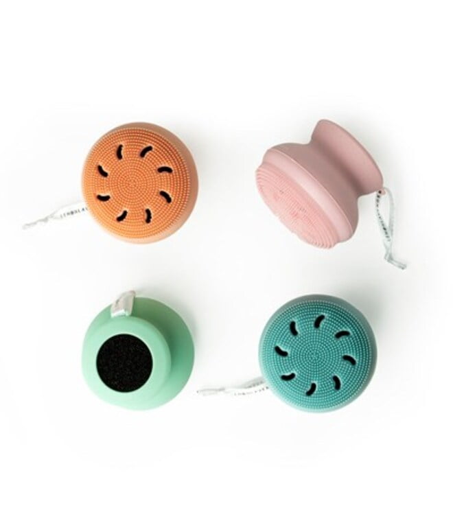 Lemon Lavender Silicone Body Scrubber