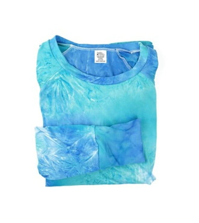 Hello Mello  Dyes The Limit Lounge Tops Aqua  M/L