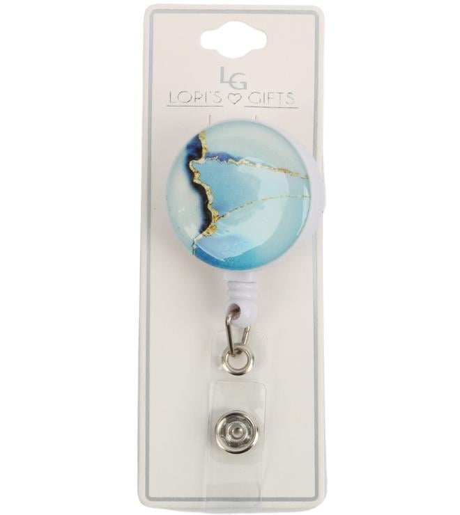 Marble Badge Reel