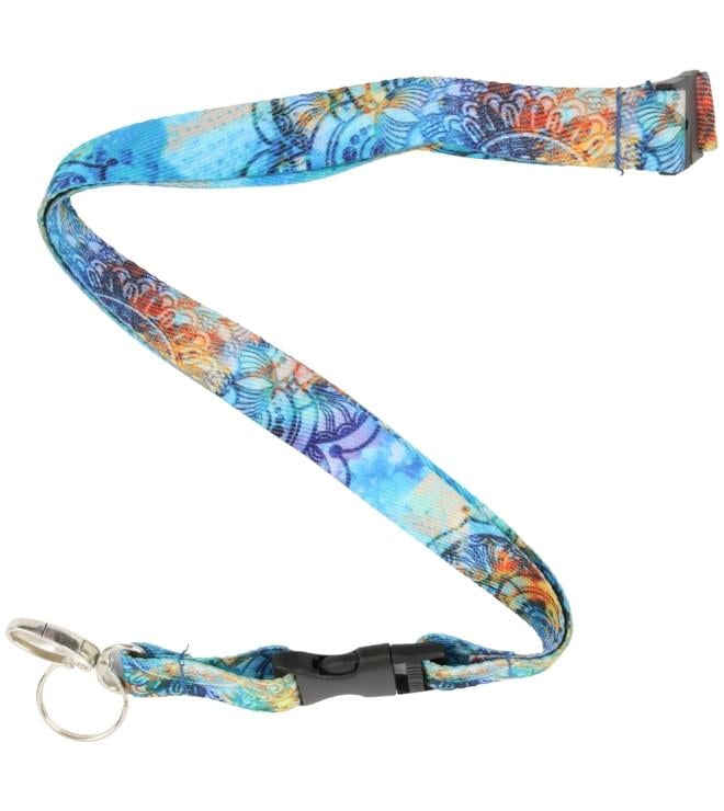 Multi Fabric Lanyard