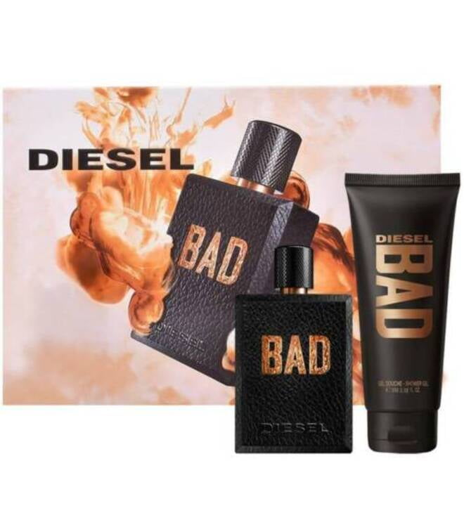 Diesel Bad M Edt/S Set 1.1 2Pc (1.1 Edt/S;1.7 Shower Gel)