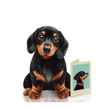 FreshCut Paper Dachshund Pet