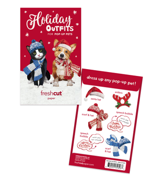 FreshCut Paper Pets Holiday Outfits