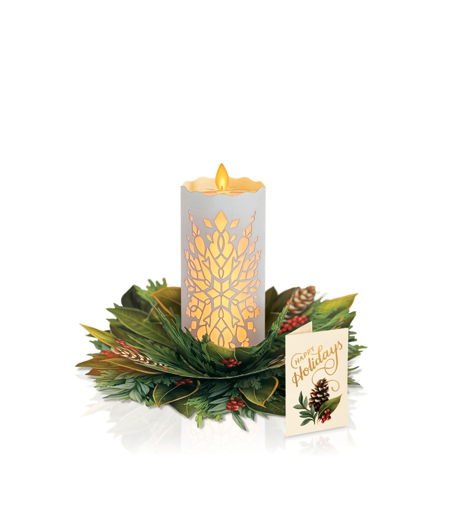FreshCut Paper Holiday Candle