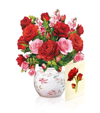 FreshCut Paper Mini Blooming Roses