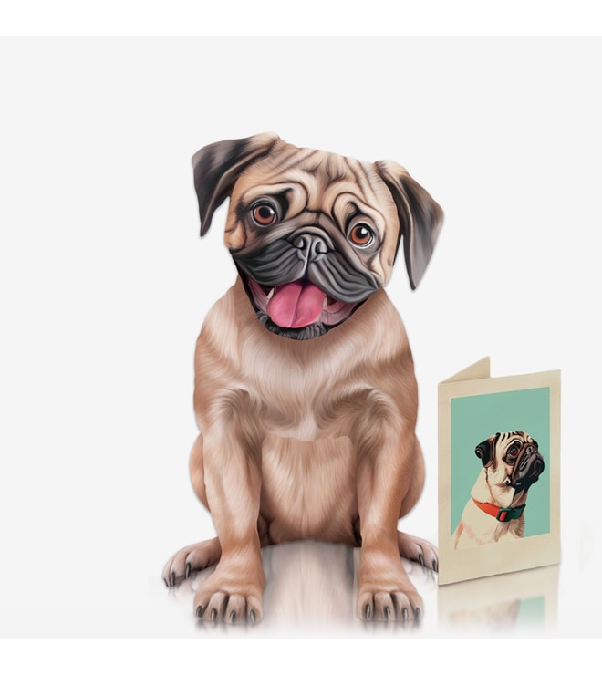 FreshCut Paper Pug Pet