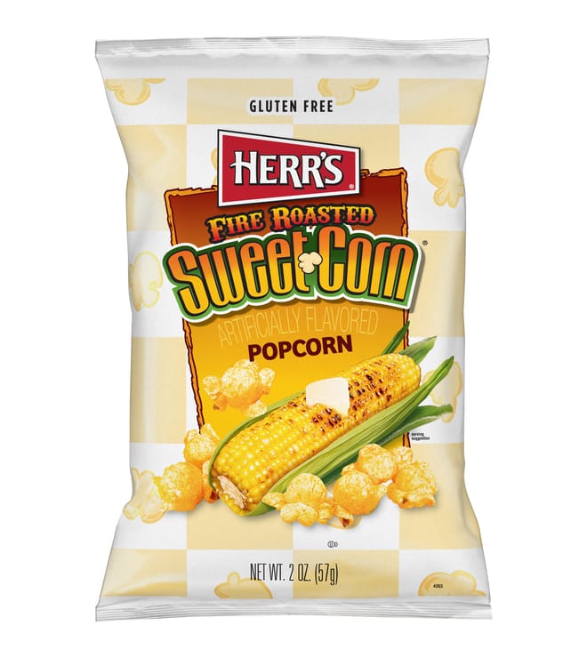 Herrs Fire Roasted Sweet Corn Popcorn 2.25oz