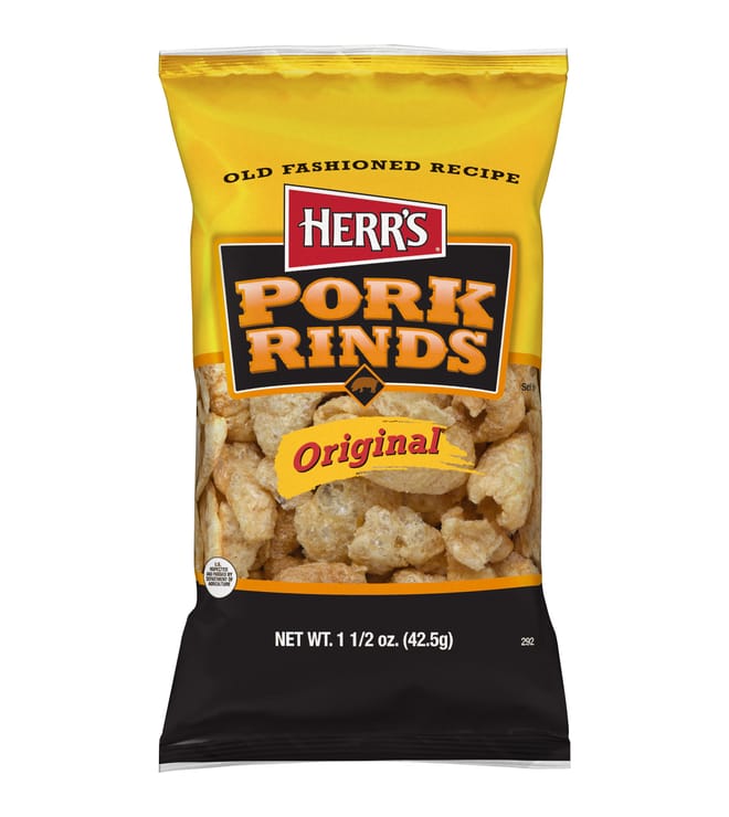 Herrs BBQ Pork Rinds 1.5oz