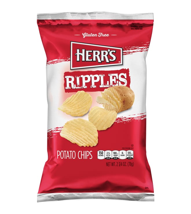 Herrs Ripple Chips 2.75oz