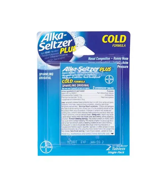 AlkaSeltzer Plus Single - 325mg