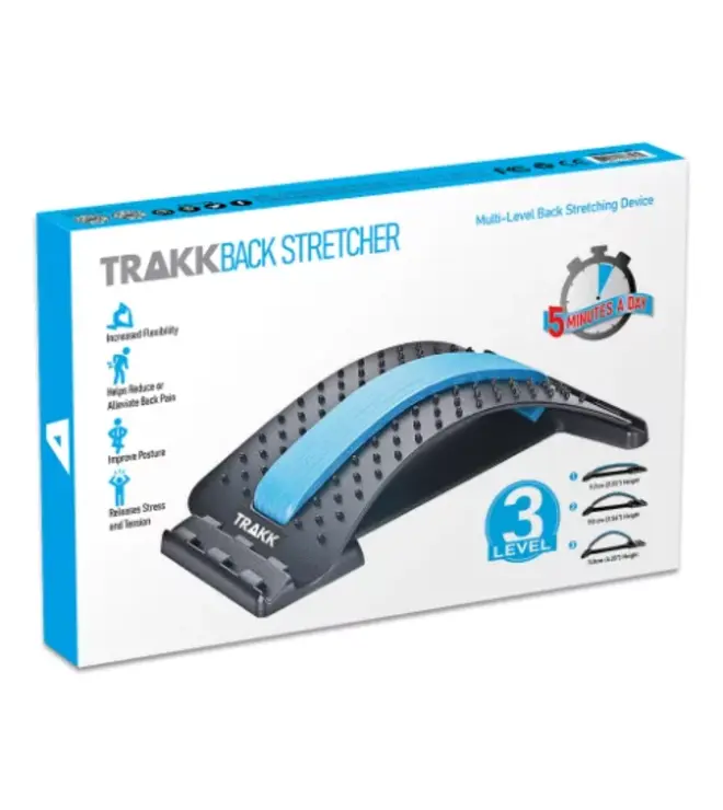 TRAKK Back Stretcher Black