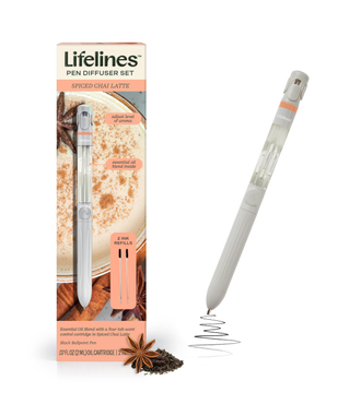 Lifelines Yummy Pen Diffuser wEssential Oil Blends-Spiced Chai Latte