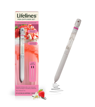 Lifelines Yummy Pen Diffuser wEssential Oil Blends-Strawberry Milkshake