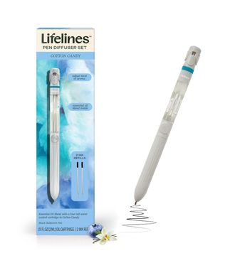 Lifelines Yummy Pen Diffuser wEssential Oil Blends-Cotton Candy