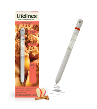 Lifelines Yummy Pen Diffuser wEssential Oil Blends-Apple Crisp