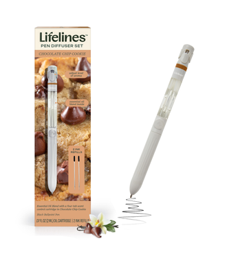 Lifelines Yummy Pen Diffuser wEssential Oil Blends-Chocolate Chip Cookie